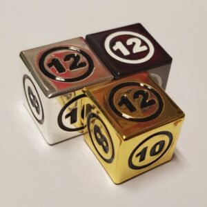 Command Zone Metal Dice