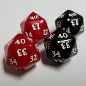 EDH / Commander Spindown Life Dice