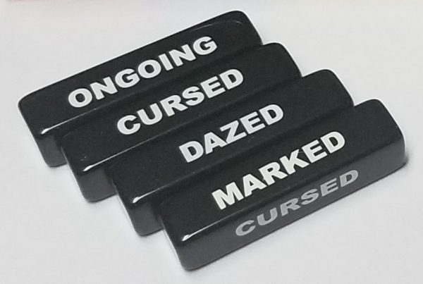4x 4E Status & Condition Markers