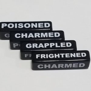 4x 5E Status & Condition Markers