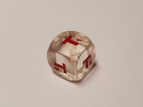 Heads and Tails Dice (Clear) - Image 3