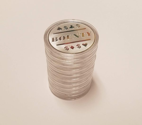 Silver Clad Bounty Poker Chip 10 Pack - Image 4