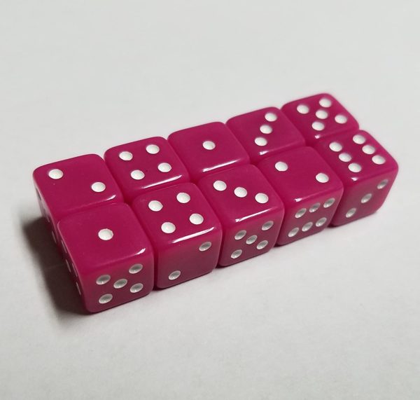 10mm Small Dice with Dots - Image 6