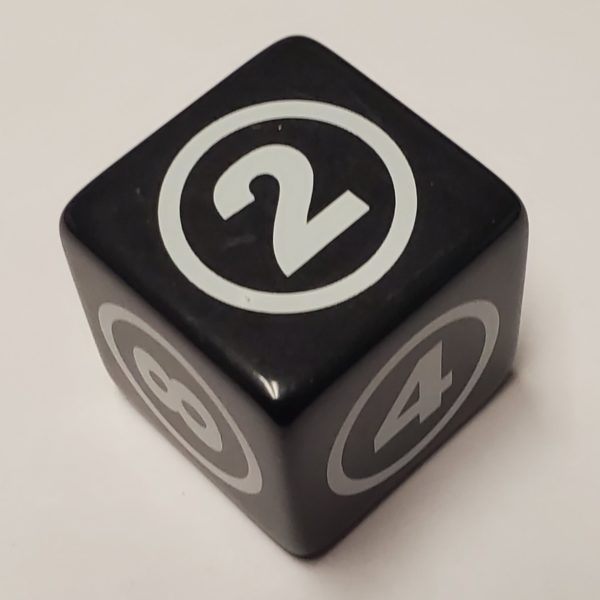 Oversized Command Zone Dice 2-12 (25mm) - Image 3