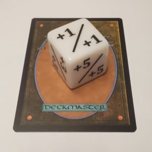 Oversized Positive Counter Dice (25mm)