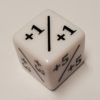 Oversized Positive Counter Dice (25mm) - Image 3