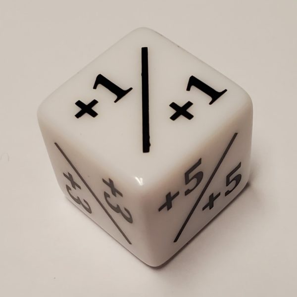 Oversized Positive Counter Dice (25mm) - Image 3