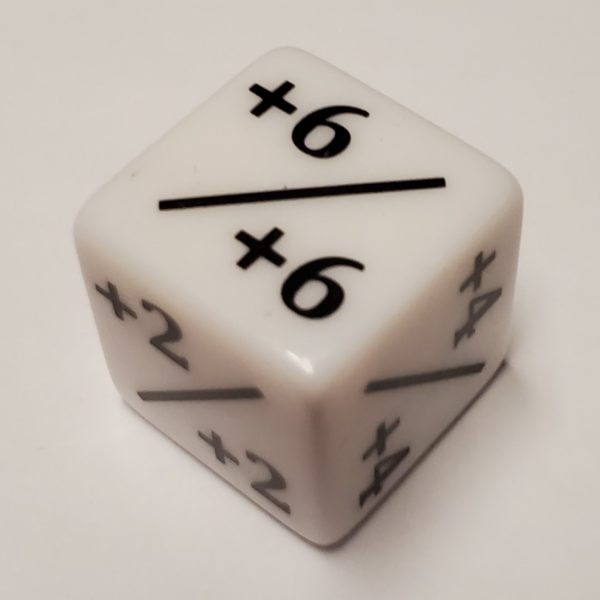 Oversized Positive Counter Dice (25mm) - Image 2