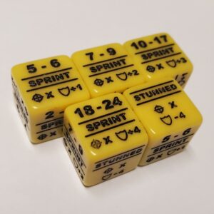Battletech Sprint Modifier Dice