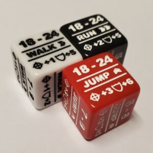 Battletech Movement Dice (Website Exclusive Colors)