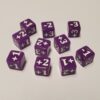 Minimalist Stats Modifier Dice (Purple) - Image 3