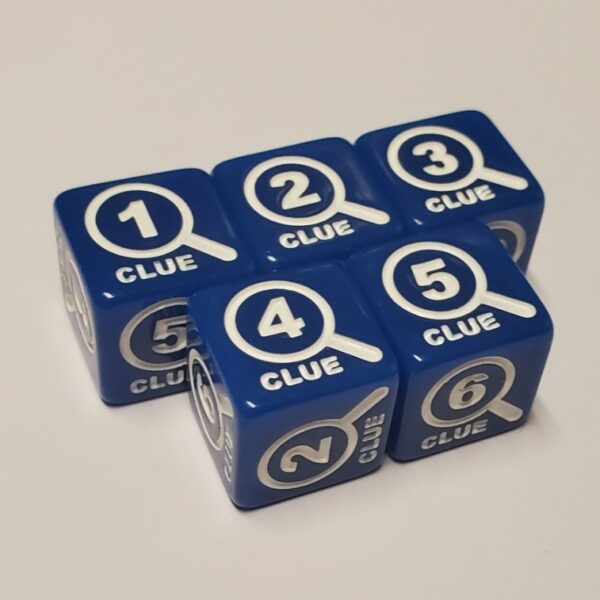 Clue Token Dice