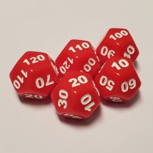 Pokémon TCG Engraved d12 Damage Counters