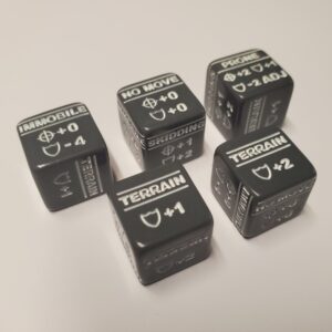 Battletech Special Modifier Dice (Website Exclusive Color)