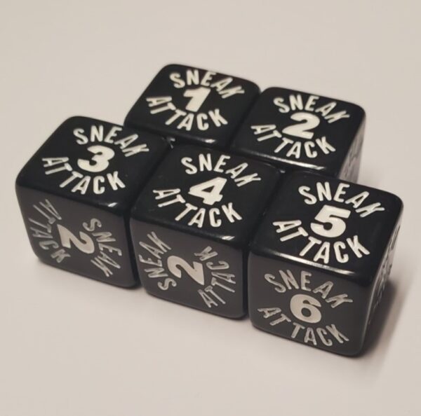Sneak Attack Dice (5 Pack) - Image 2