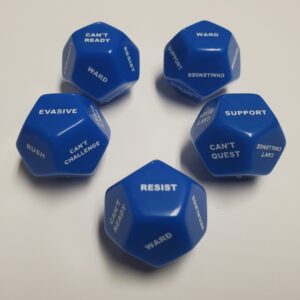 Disney Lorcana d12 Keyword Dice (5 Pack)