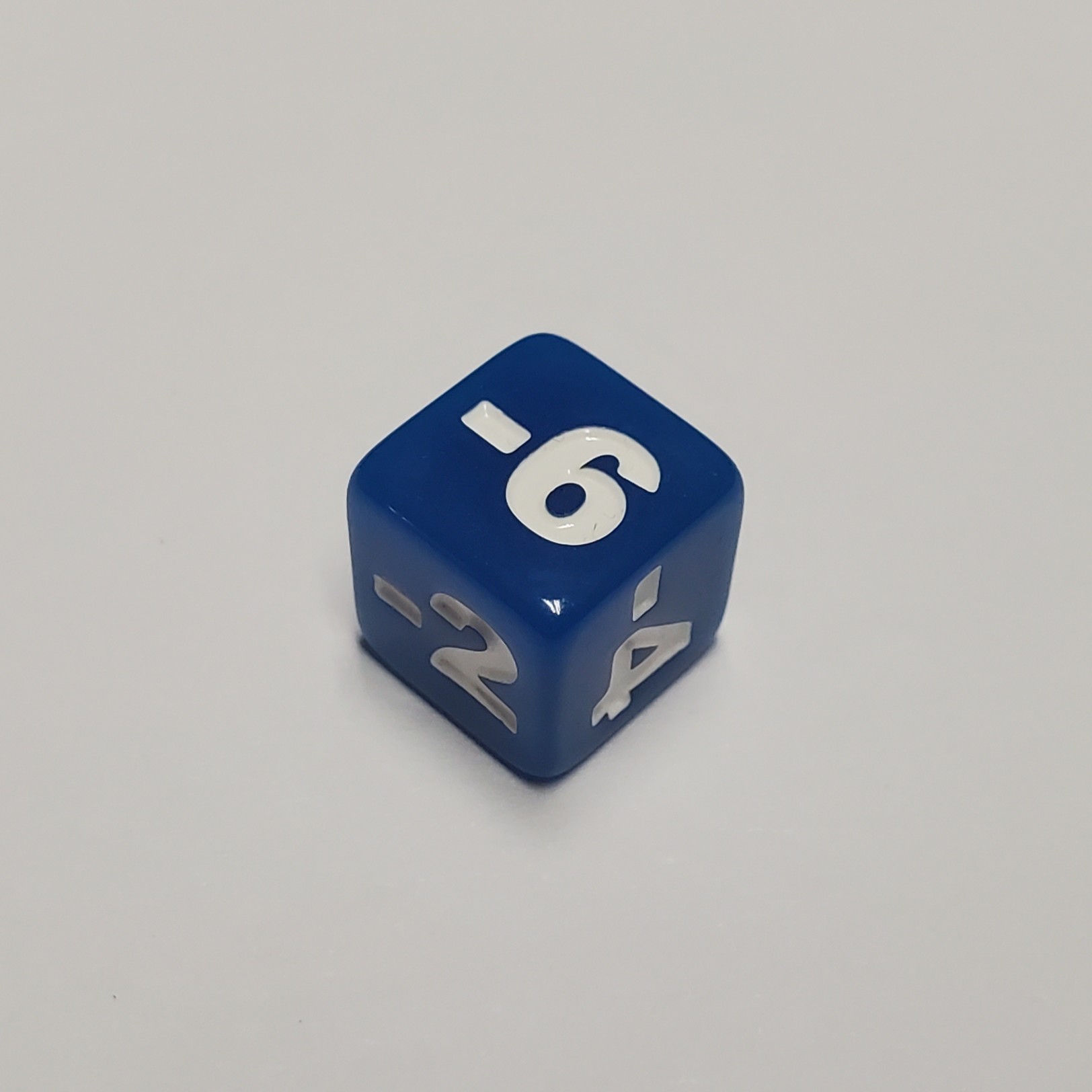 Minimalist Negative Stats Modifier Dice (Blue) - Image 7