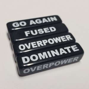 4x Flesh and Blood Mechanic Effect Keyword Markers