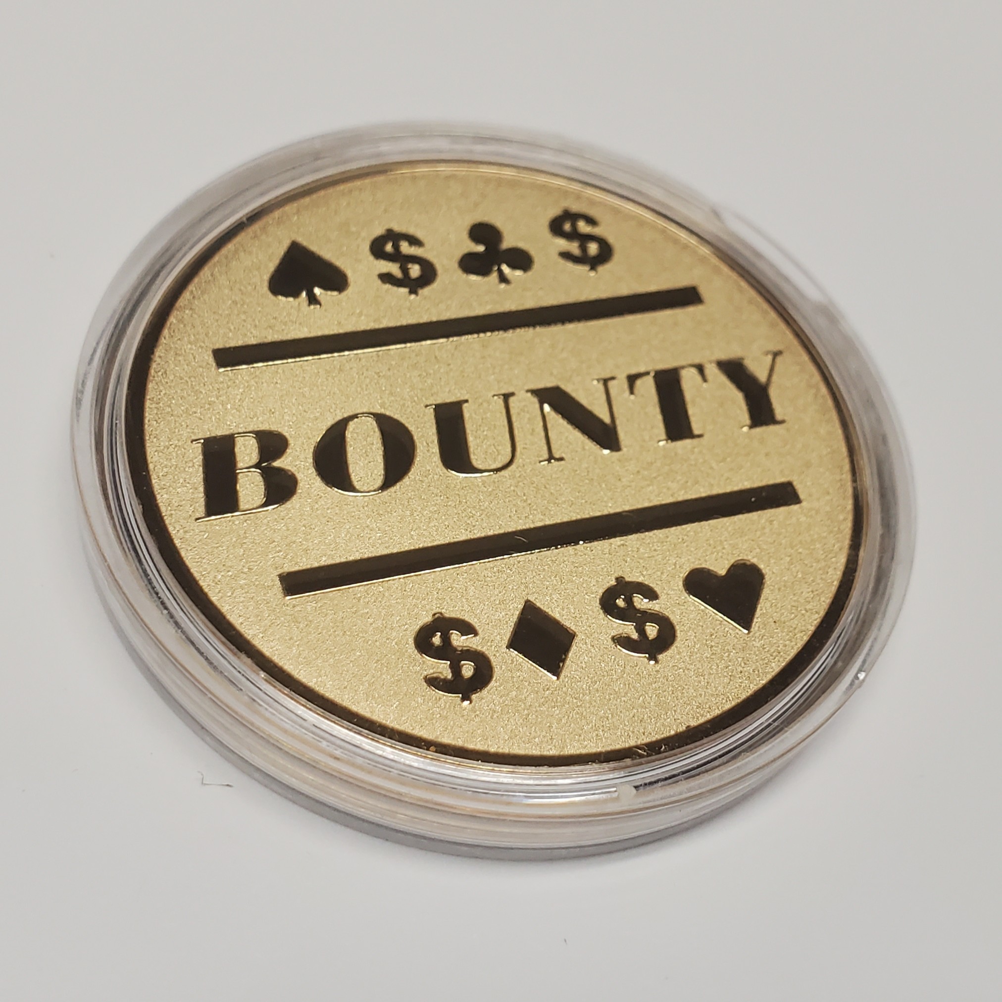 Gold Clad Bounty Poker Chip 10 Pack - Image 2